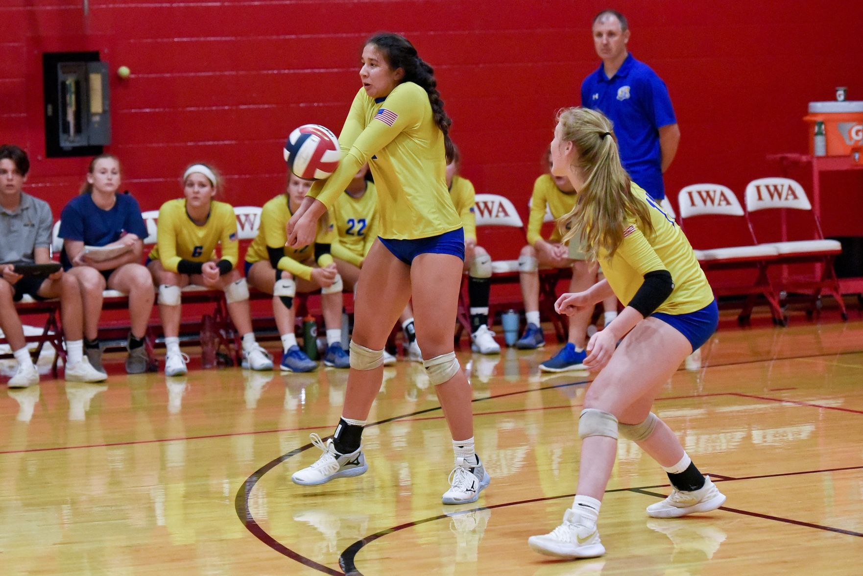 Borgia at Incarnate Word girls volleyball